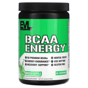 Thực phẩm chức năng EVLution Nutrition BCAA Energy Green Apple 10.26 oz (291 g) 682055552521