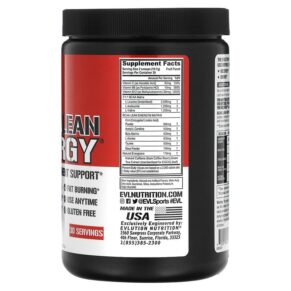 Thực phẩm bổ sung EVLution Nutrition BCAA LEAN ENERGY Fruit Punch 11.32 oz (321 g) 710051864161