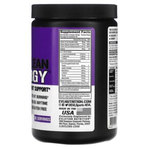 Thực phẩm bổ sung EVLution Nutrition BCAA LEAN ENERGY Furious Grape 10.9 oz (309 g) 818901020900