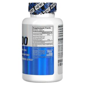 Thực phẩm bổ sung EVLution Nutrition DIM 200 200 mg 60 Veggie Capsules 818901027046