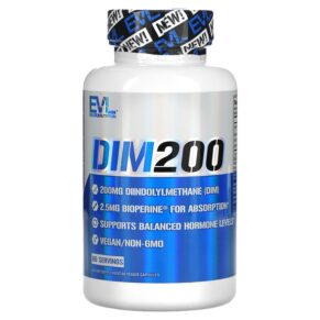 Thực phẩm chức năng EVLution Nutrition DIM 200 200 mg 60 Veggie Capsules 818901027046
