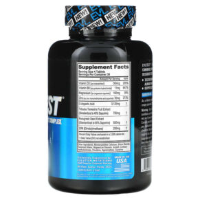 Thực phẩm bổ sung EVLution Nutrition EVLTest Testosterone Support Complex 120 Tablets 852687908922