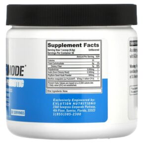 EVLution Nutrition FiberMode Fiber + Probiotic Unflavored 6.98 oz (198 g) 3 Thực phẩm bổ sung EVLution Nutrition FiberMode Fiber + Probiotic Unflavored 6.98 oz (198 g) 818901022300