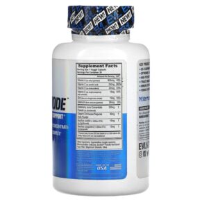 Thực phẩm bổ sung EVLution Nutrition ImmuneMode Broad Spectrum Immune Support 30 Veggie Capsules 818901025103