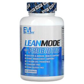 Thực phẩm chức năng EVLution Nutrition LeanMode + Probiotic 120 Veggie Capsules 818901023284