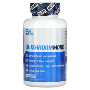Thực phẩm chức năng EVLution Nutrition MushroomMode 90 Veggie Capsules 818901028029