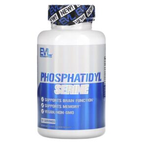 Thực phẩm chức năng EVLution Nutrition Phosphatidyl Serine 60 Veggie Capsules 818901027534