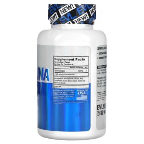 Thực phẩm bổ sung EVLution Nutrition Spirulina 180 Tablets 818901027152