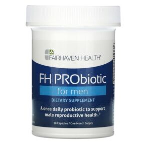 Thực phẩm chức năng Fairhaven Health FH PRObiotic for Men 30 Capsules 896593002282