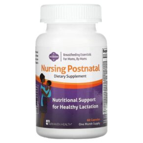Thực phẩm chức năng Fairhaven Health Milkies Nursing Postnatal 60 Capsules 895749000394