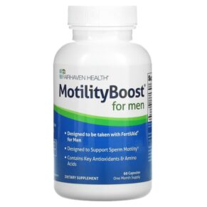 Thực phẩm chức năng Fairhaven Health MotilityBoost for Men 60 Capsules 895749000172