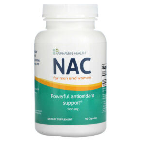 Thực phẩm chức năng Fairhaven Health NAC for Men and Women 500 mg 90 Capsules 896593002299