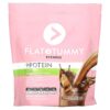 Thực phẩm chức năng Flat Tummy Fitness Protein Drink Mix Probiotics & Digestive Enzymes Natural Chocolate 18.27 oz (518 g) 811909032999