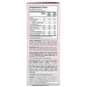 Thực phẩm bổ sung Flora Iron with B-Vitamin Complex 15 fl oz (445 ml) 061998647424