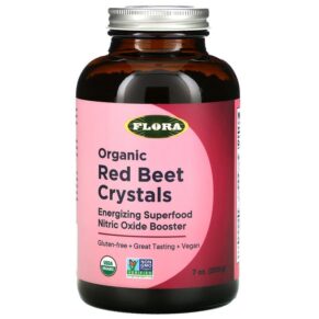 Thực phẩm chức năng Flora Organic Red Beet Crystals 7 oz (200 g) 061998648001