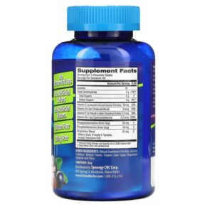 Thực phẩm bổ sung Focus Factor Kids Extra Strength Berry Blast 120 Chewable Tablets 855119006210