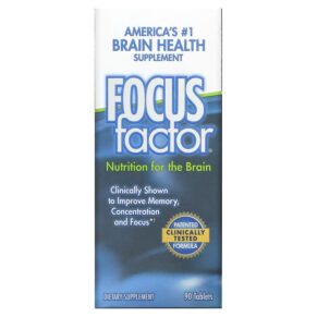 Thực phẩm chức năng Focus Factor Nutrition For The Brain 90 Tablets 726000104134