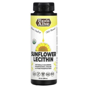 Thực phẩm chức năng Foods Alive Sunflower Lecithin 8 fl oz (236 ml) 850008080098