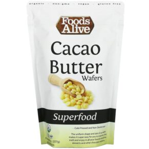 Thực phẩm chức năng Foods Alive Superfood Cacao Butter Wafers 8 oz (227 g) 850008080081