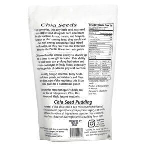 Thực phẩm bổ sung Foods Alive Superfood Organic Chia Seed 16 oz (454 g) 891551000676