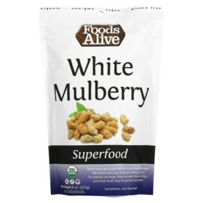 Thực phẩm chức năng Foods Alive Superfood White Mulberry 8 oz (227 g) 891551000270