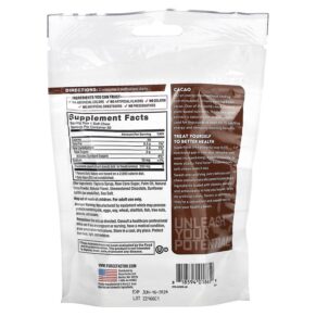 Thực phẩm bổ sung Force Factor Fundamentals Cacao Chocolate 30 Soft Chews 818594018659