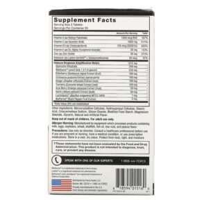 Thực phẩm bổ sung Force Factor Immunity 1.000 mg 90 Tablets 818594015160