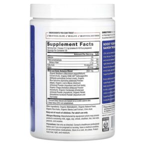 Force Factor Organics Blues Superfood Powder Summer Berry 12.1 oz (344 g) 3 Thực phẩm bổ sung Force Factor Organics Blues Superfood Powder Summer Berry 12.1 oz (344 g) 818594018949