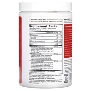 Force Factor Organics Reds Superfood Powder Black Cherry 11.9 oz (337 g) 3 Thực phẩm bổ sung Force Factor Organics Reds Superfood Powder Black Cherry 11.9 oz (337 g) 818594018970