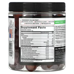 Force Factor ProbioSlim Apple Cider Vinegar Gummies 120 Gummies 3 Thực phẩm bổ sung Force Factor ProbioSlim Apple Cider Vinegar Gummies 120 Gummies 818594015443