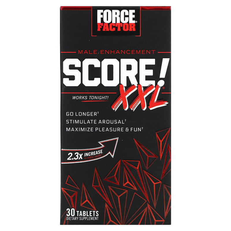 Force Factor SCORE! XXL Male Enhancement 30 Tablets 8 Thực phẩm chức năng Force Factor SCORE! XXL Male Enhancement 30 Tablets 818594014804