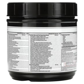 Thực phẩm bổ sung Force Factor Smarter Greens Superfoods + Energy Powder Lemon-Lime 15.4 oz (436 g) 818594017102