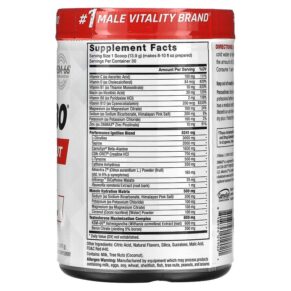 Thực phẩm bổ sung Force Factor Test X180 Pre-Workout Fruit Punch 14.7 oz (417 g) 818594019021