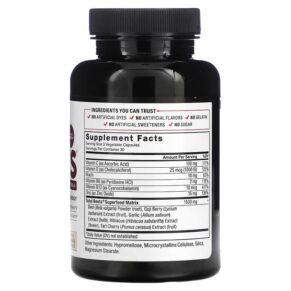 Thực phẩm bổ sung Force Factor Total Beets Beetroot Superfood Formula 90 Vegetable Capsules 818594019946