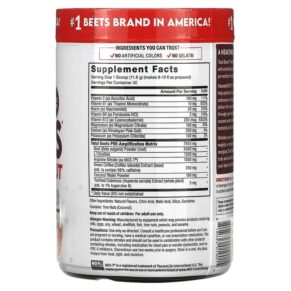 Thực phẩm bổ sung Force Factor Total Beets Pre-Workout Watermelon 12.5 oz (354 g) 818594019014