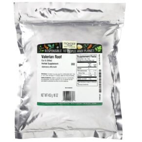 Thực phẩm bổ sung Frontier Co-op Cut & Sifted Valerian Root 16 oz (453 g) 089836006707