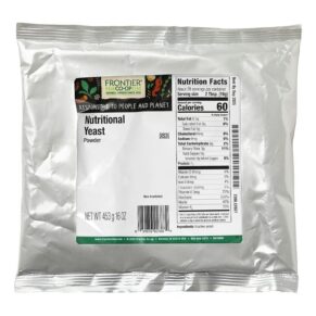 Thực phẩm bổ sung Frontier Co-op Nutritional Yeast Powder 16 oz (453 g) 089836023889