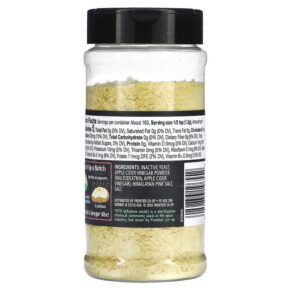 Thực phẩm bổ sung Frontier Co-op Premium Nutritional Yeast Himalayan Salt & Apple Cider Vinegar 7.51 oz (213 g) 089836196552