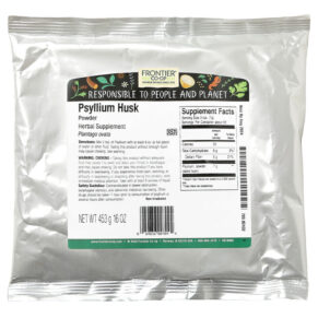 Frontier Co-op Psyllium Husk Powder 16 oz (453 g) 3 Thực phẩm bổ sung Frontier Co-op Psyllium Husk Powder 16 oz (453 g) 089836007094