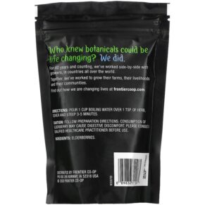 Thực phẩm bổ sung Frontier Co-op Whole Elderberries 8 oz (227 g) 089836311061