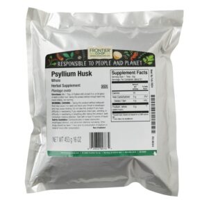 Thực phẩm bổ sung Frontier Co-op Whole Psyllium Husk 16 oz (453 g) 089836007834