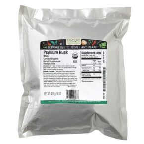 Frontier Co-op Whole Psyllium Husk 16 oz (453 g) 3 Thực phẩm bổ sung Frontier Co-op Whole Psyllium Husk 16 oz (453 g) 089836008633
