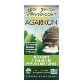 Thực phẩm chức năng Fungi Perfecti Host Defense Agarikon 60 Vegetarian Capsules 633422031224