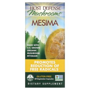 Thực phẩm chức năng Fungi Perfecti Host Defense Mesima 60 Vegetarian Capsules 633422032924