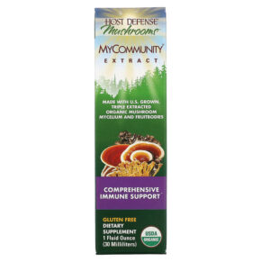 Thực phẩm chức năng Fungi Perfecti Host Defense MyCommunity Extract 1 fl oz (30 ml) 633422058115