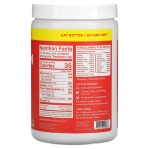 Further Food Premium Gelatin Powder Unflavored 16 oz (450 g) 3 Thực phẩm bổ sung Further Food Premium Gelatin Powder Unflavored 16 oz (450 g) 860706002636