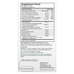 Futurebiotics Acne Advance with Colostrum 90 Vegetarian Tablets 3 Thực phẩm bổ sung Futurebiotics Acne Advance with Colostrum 90 Vegetarian Tablets 049479025275