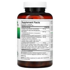 Futurebiotics Cholesterol Balance 180 Vegetarian Capsules 3 Thực phẩm bổ sung Futurebiotics Cholesterol Balance 180 Vegetarian Capsules 049479025039