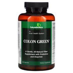 Thực phẩm chức năng Futurebiotics Colon Green 150 Capsules 049479003112