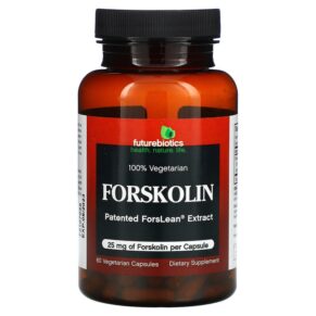 Thực phẩm chức năng Futurebiotics Forskolin 25 mg 60 Vegetarian Capsules 049479006441
